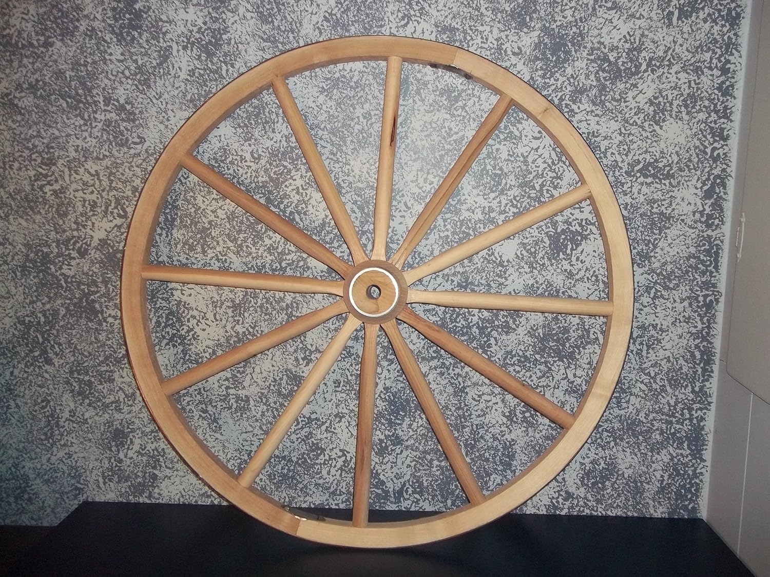 Amazon Com Steam Bent Hickory Wood Western Wagon Wheel For Home
