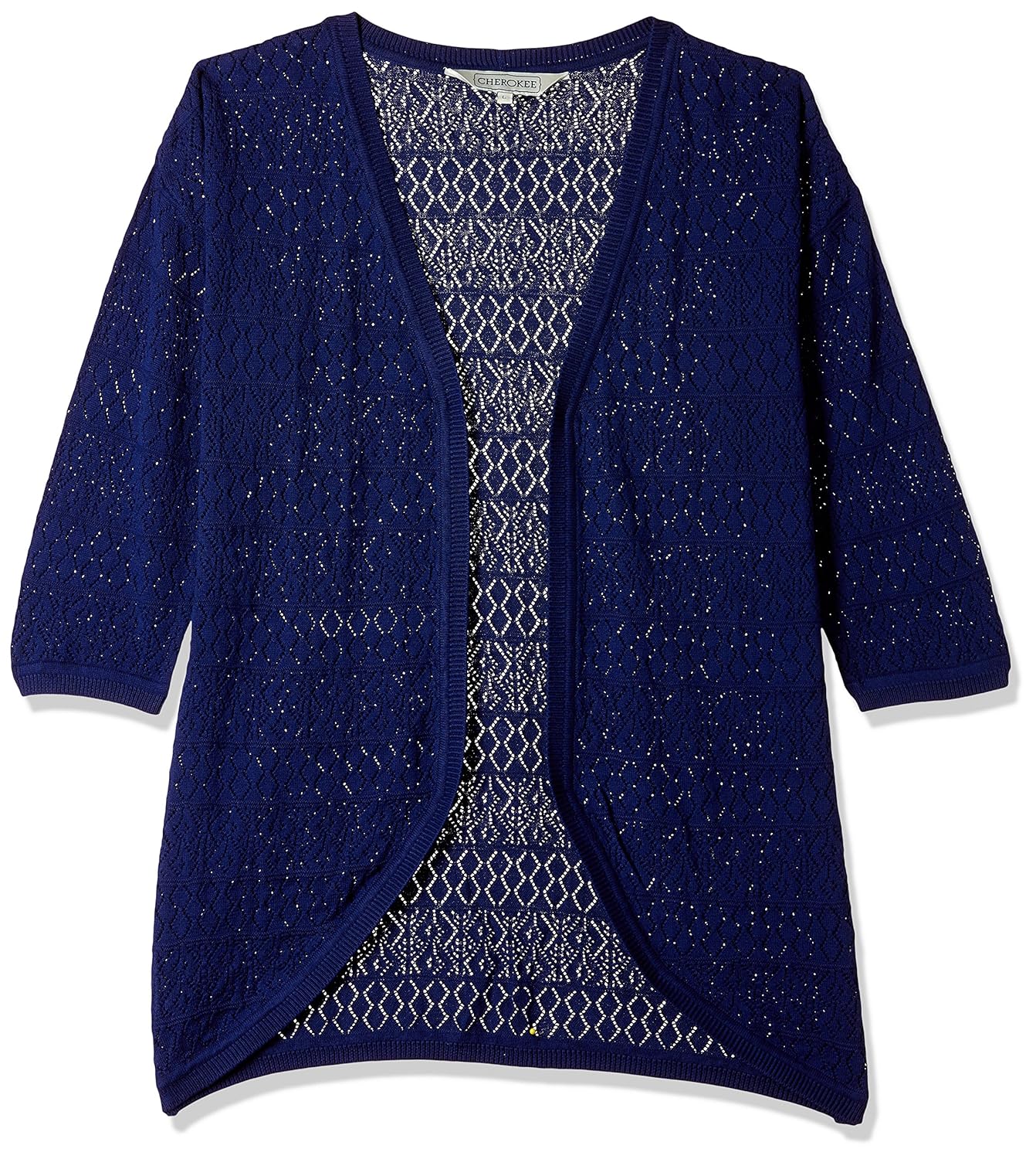 cherokee women's cotton shrug