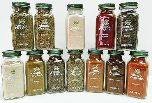 Simply Organic Spice Set