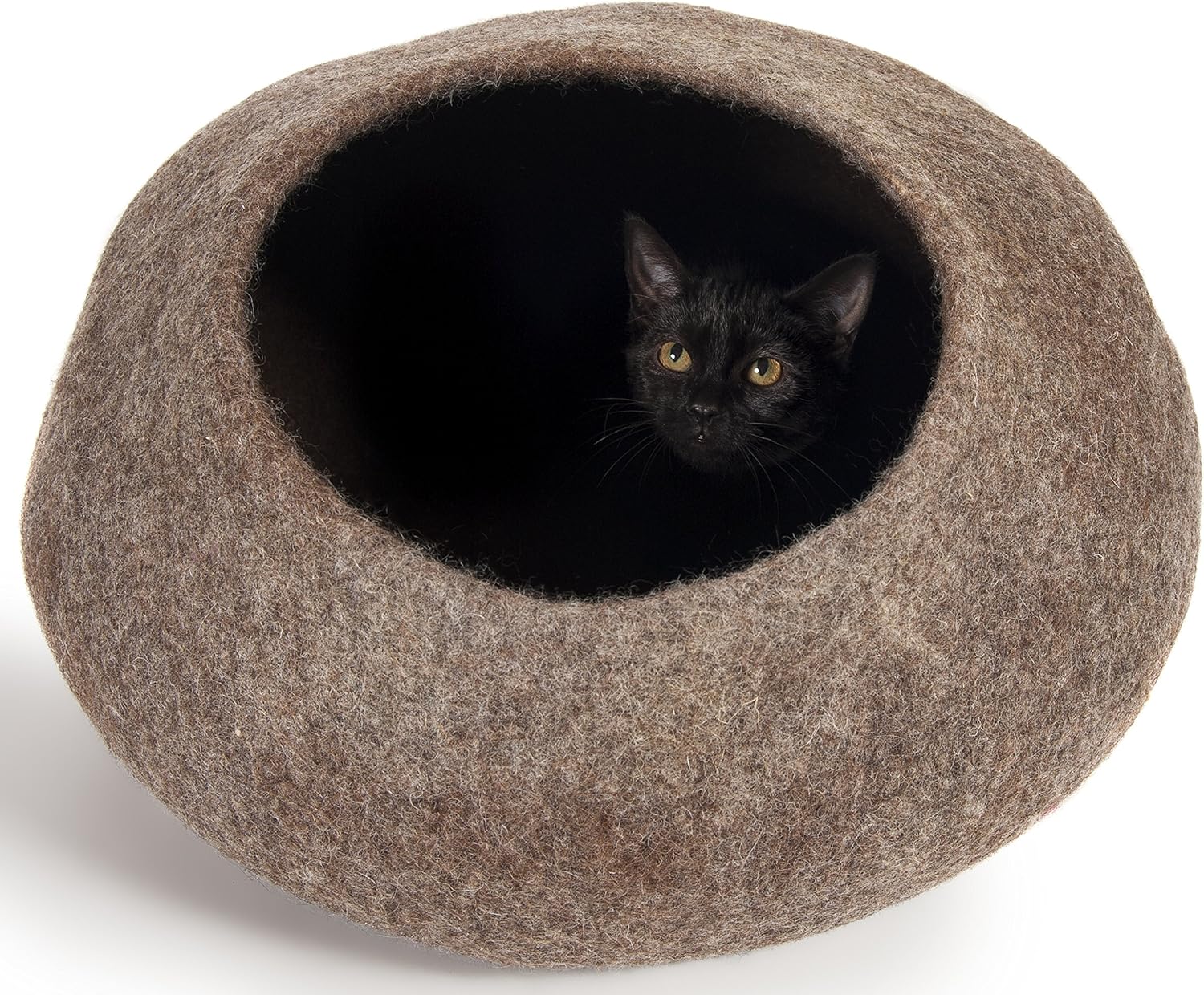 large cat cave bed