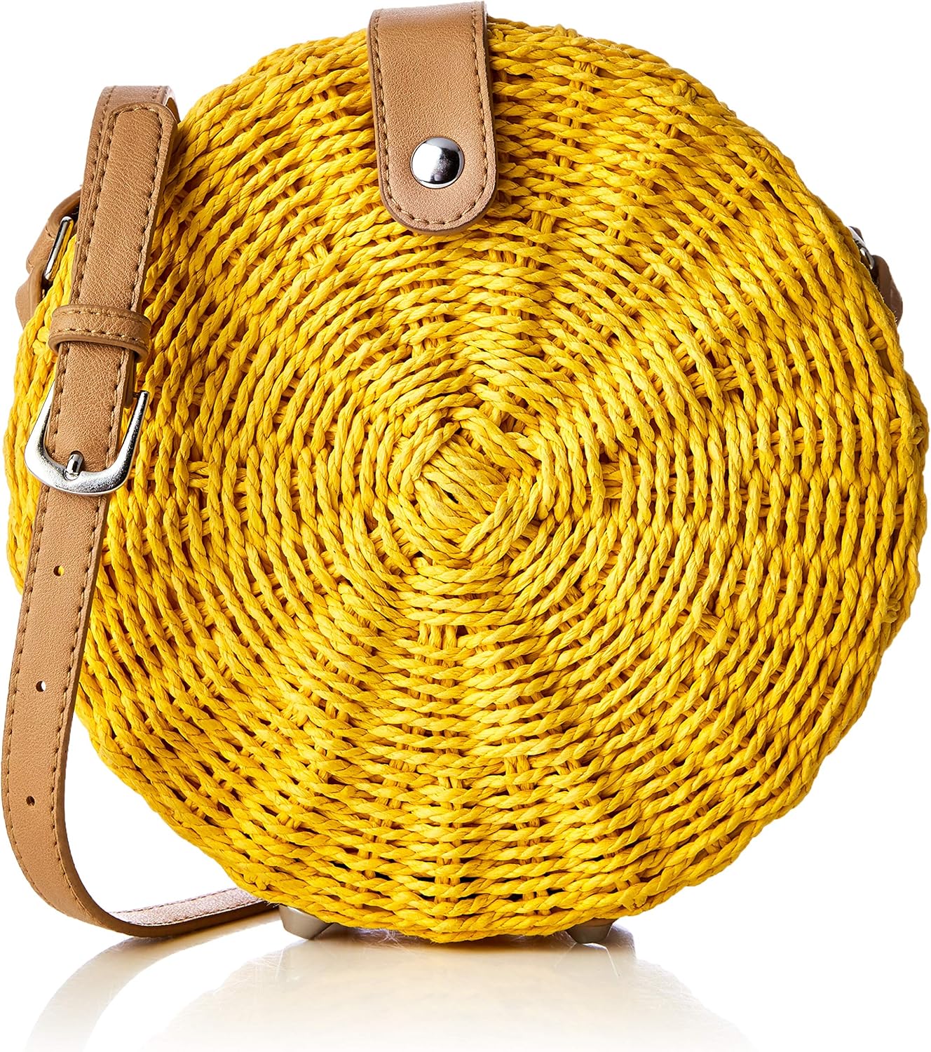 new look yellow handbag