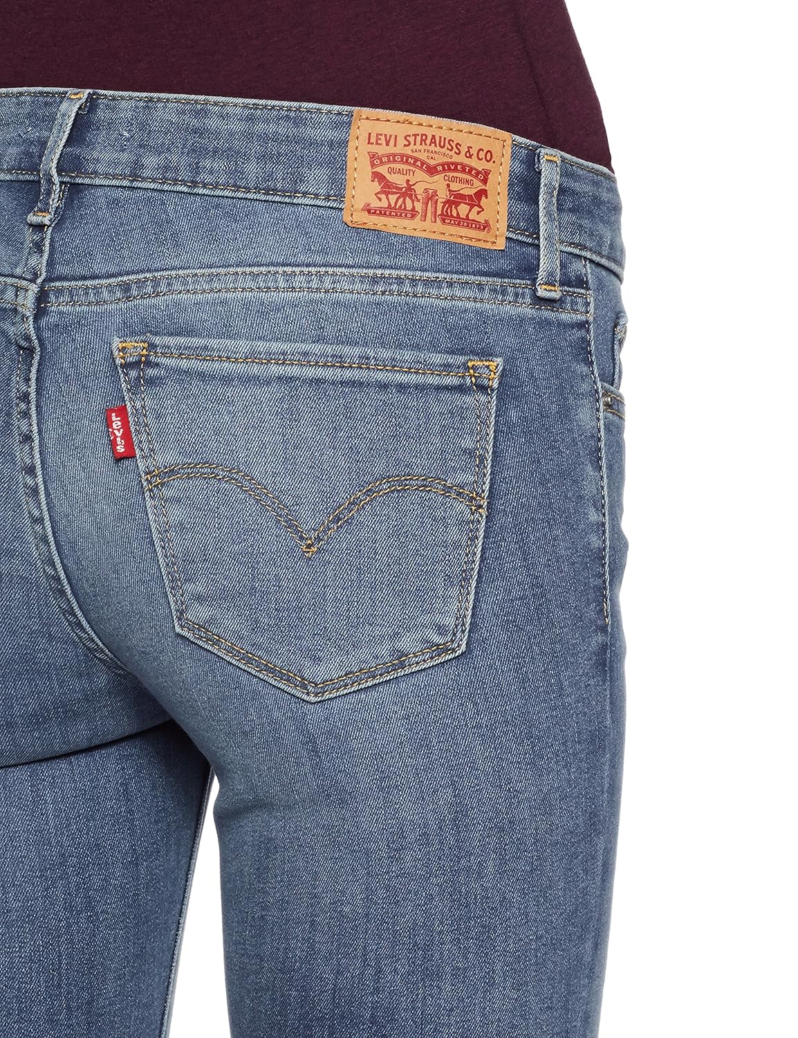 levis women's skinny fit jeans