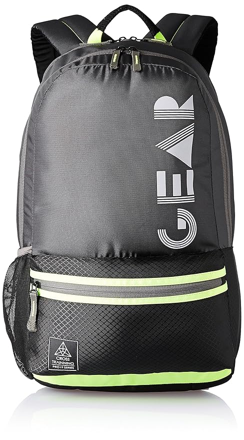 Gear 19 Ltrs Grey Casual Backpack (BKPBXECO60403)
