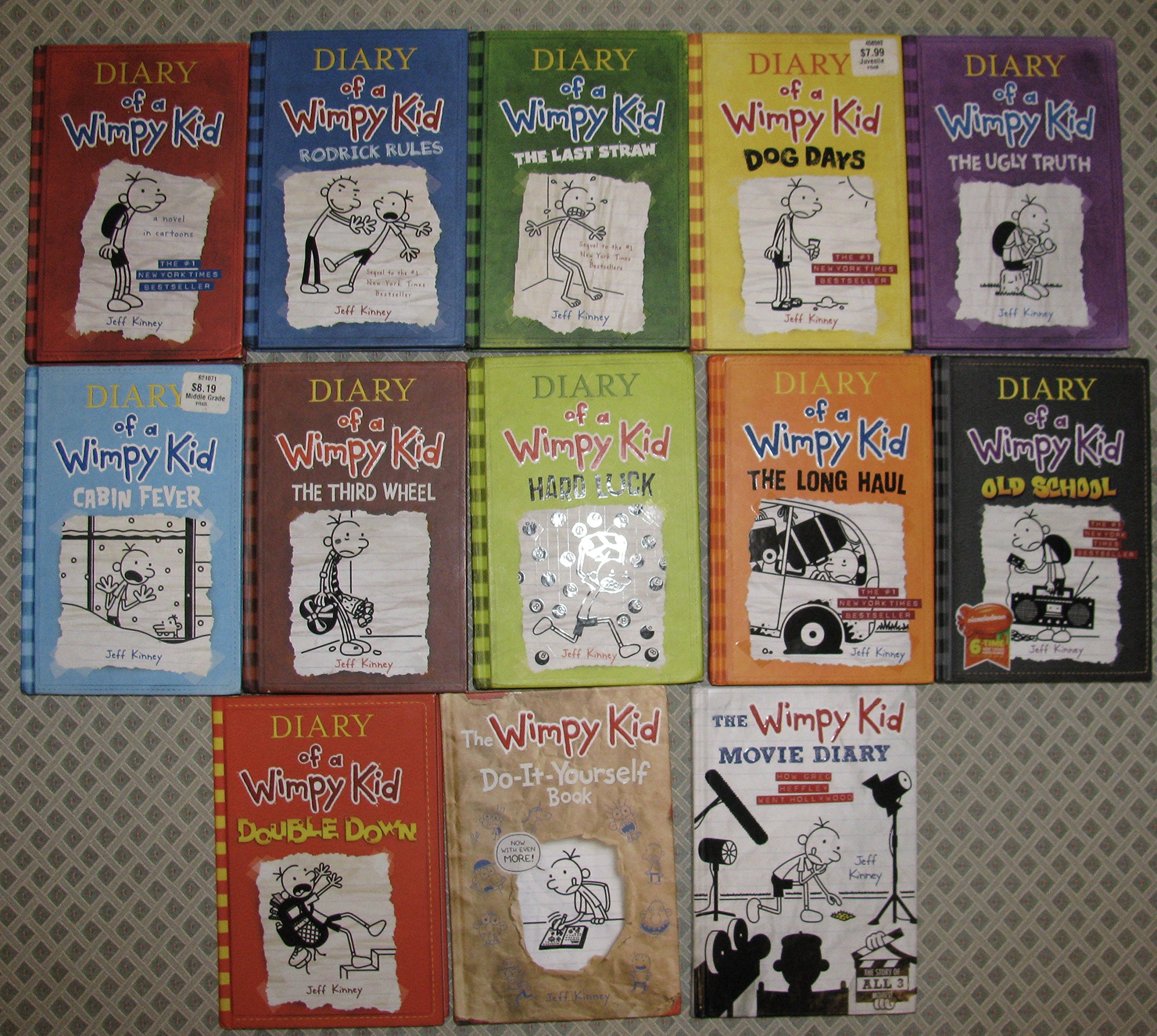 Diary Of A Wimpy Kid Set 1 10 Diary Of A Wimpy Kid Rodrick Rules