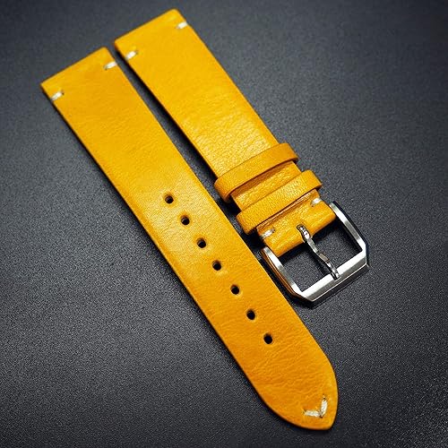 vintage style leather watch straps