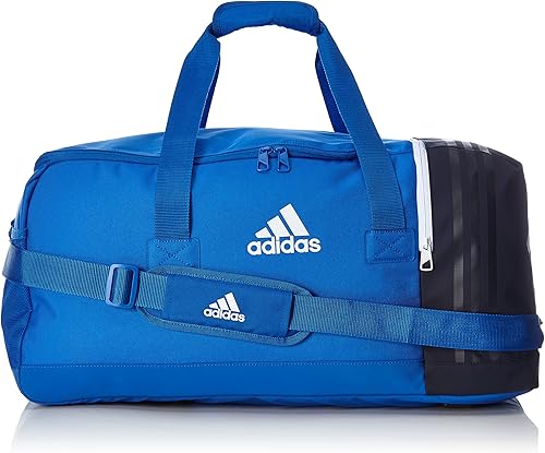Amazon Adidas ダッフルバッグ Tiro チームバッグ M ブルー カレッジネイビー ホワイト Adidas アディダス スポーツダッフルバッグ