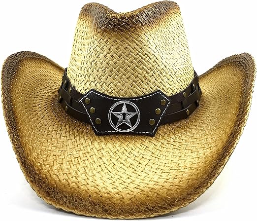 leather rancher hat