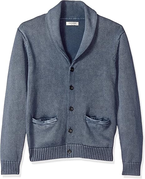 Amazon Co Jp Goodthreads グッドスレッズ メンズ ソフトコットン ショール カーディガン セーター 服 ファッション小物