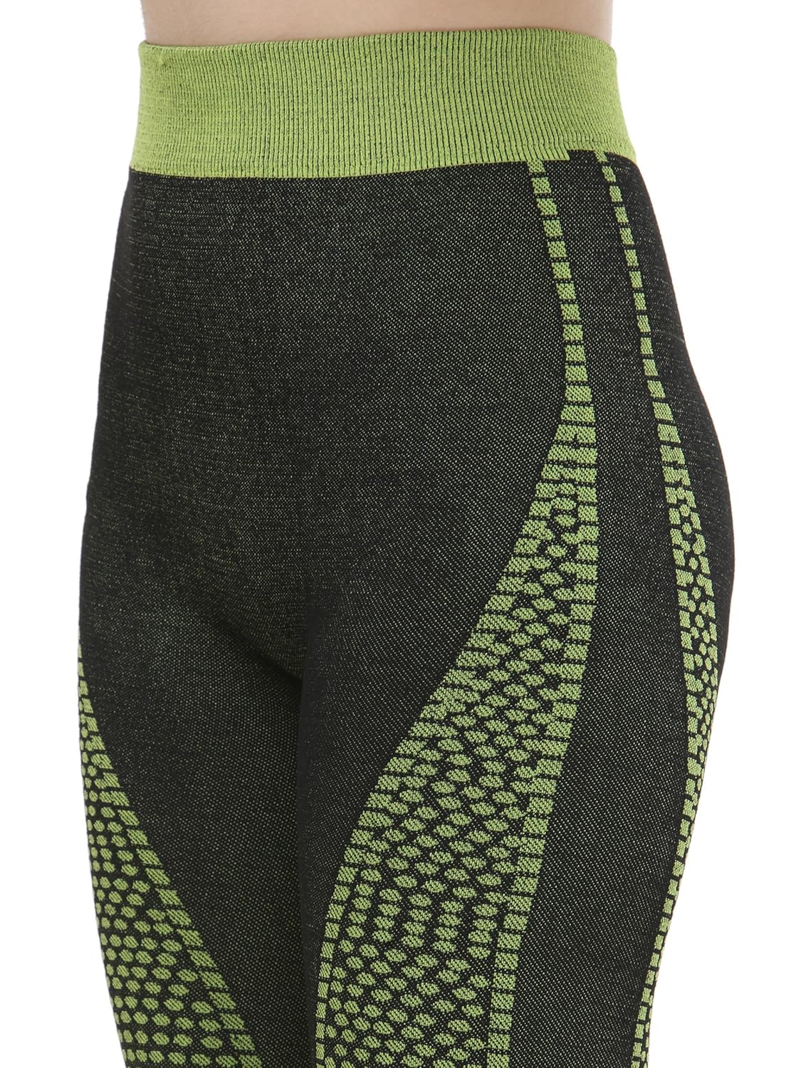 camey women's cotton leggings (lt55_new.green, black, free size)