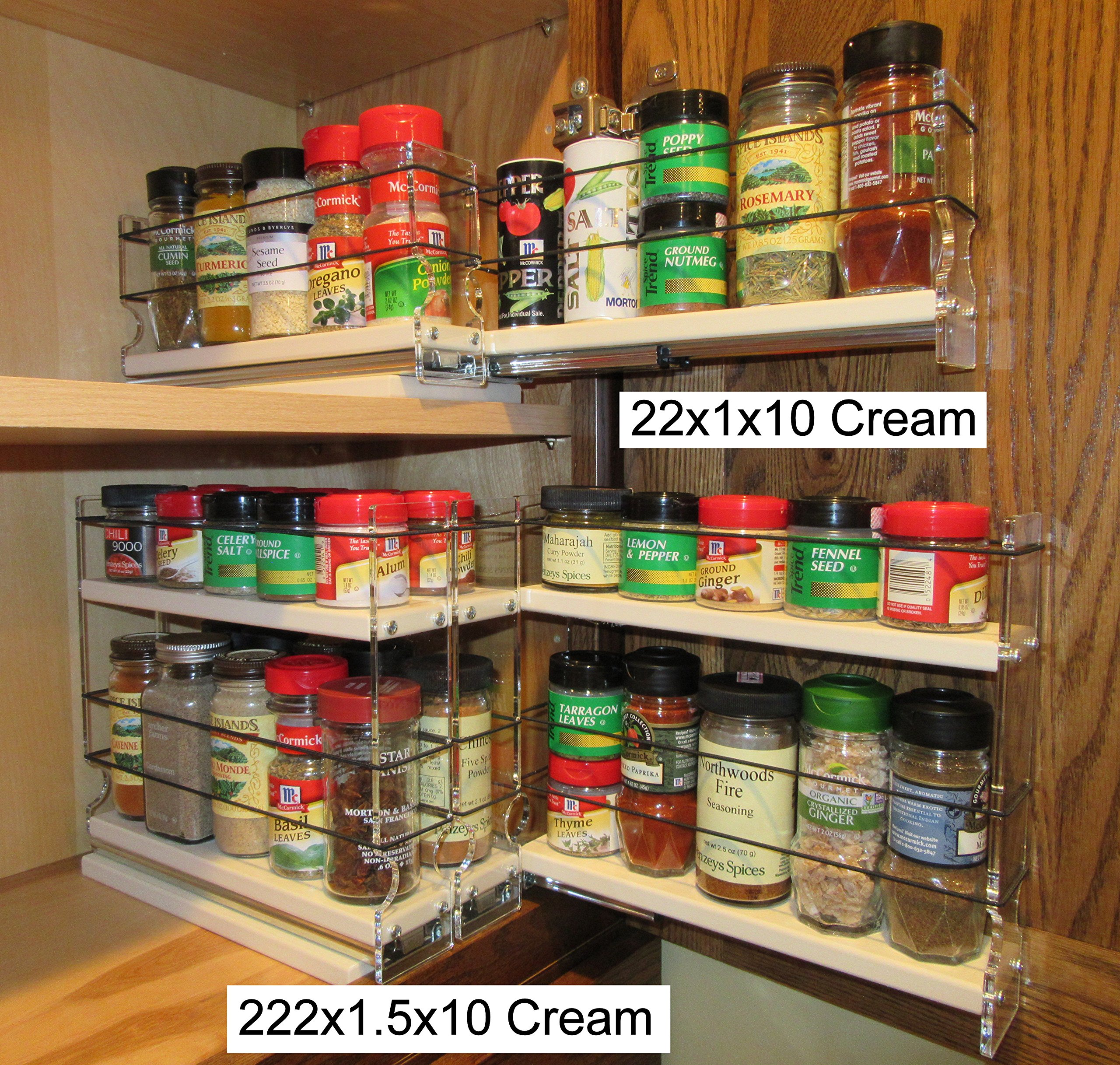 Vertical Spice 222x1 5x11 Dc Spice Rack 3 Drawers 15