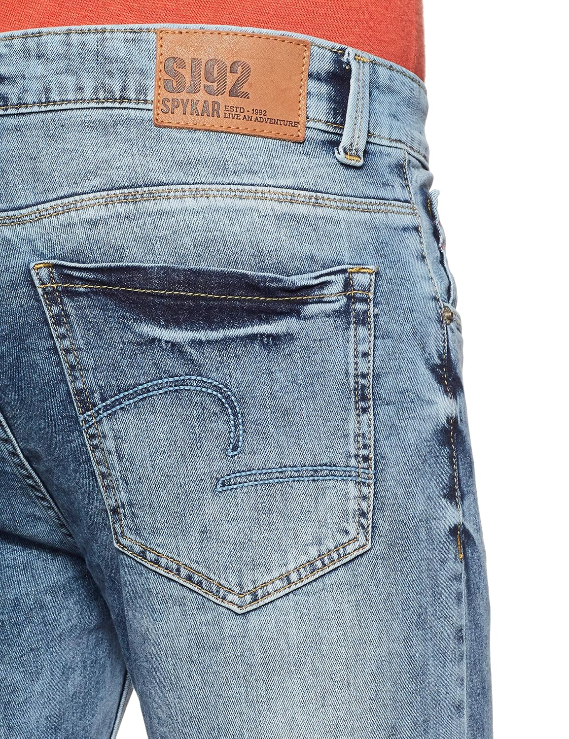 spykar jeans back pocket design