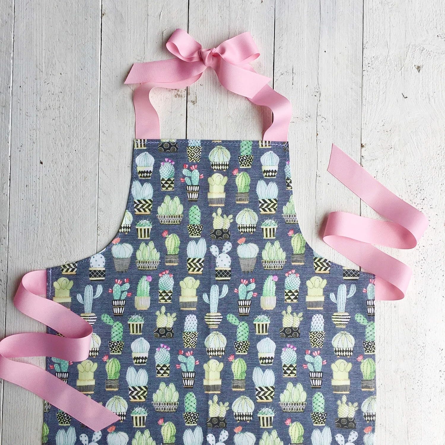  Handmade Cactus Kitchen Or Art Apron Gift For