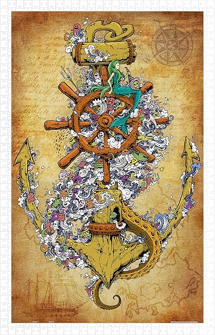 Pintoo - H1674 - Into The Deep - 1000 Piece Plastic Puzzle