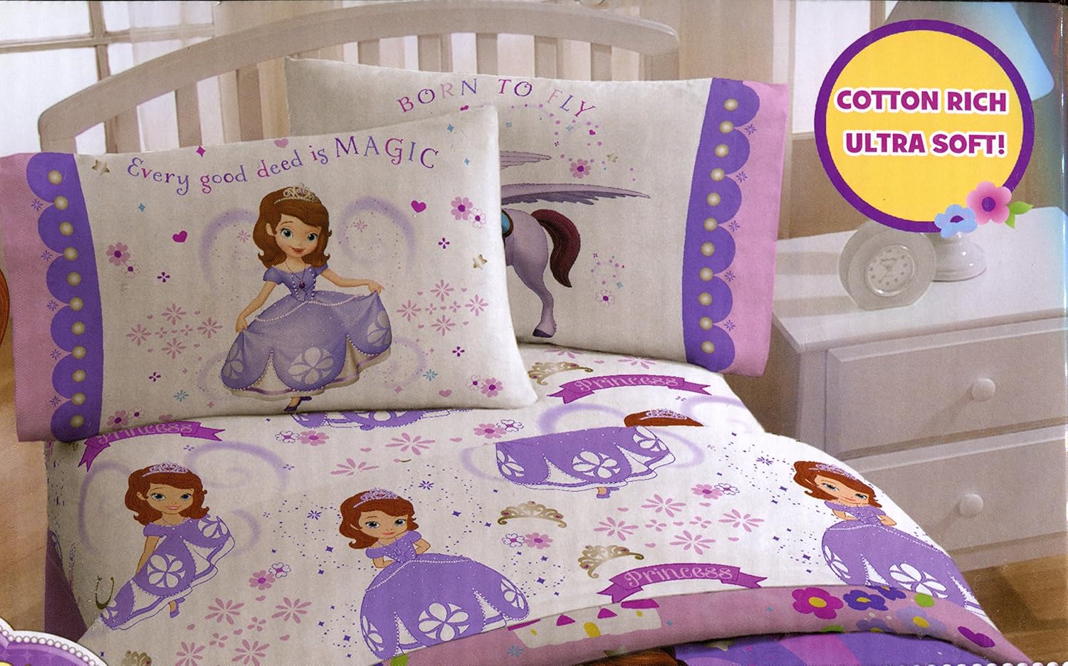 sofia the first bed sheets