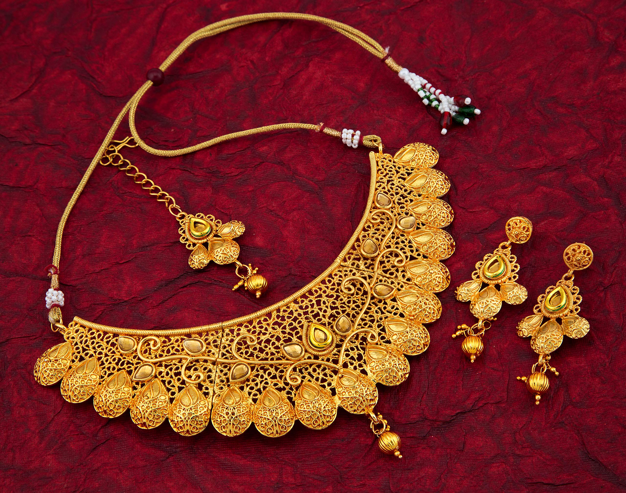 Sukkhi Jewellery Set for Women (Golden)(CB73381) Buy Online in UAE