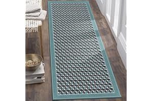 YUHFERA Area Carpet Throw Runners Rug 2x6, Washable Non-Skid Indoor Runner Rug - Modern Geometric Accent Floor Mat | Size 2' x 6'