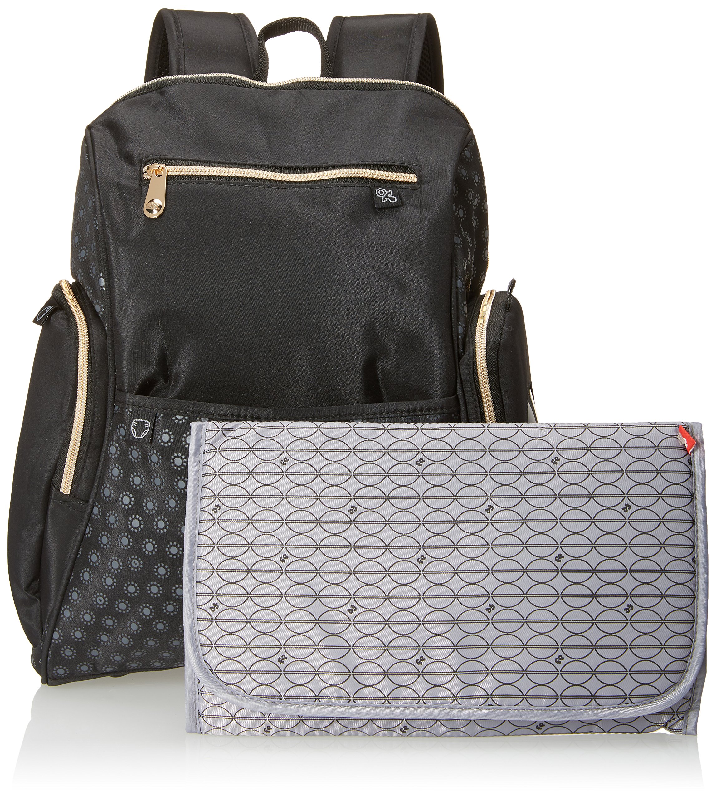 Fisher-Price Fashion Diaper Backpack with Fastfinder Pocket System
