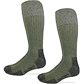 Realtree Mens Merino Wool Blend Non Binding Comfort Top Tall Boot Socks 2 Pair Pack