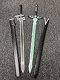 Sword Art a Online Kirito Metal Sword Set