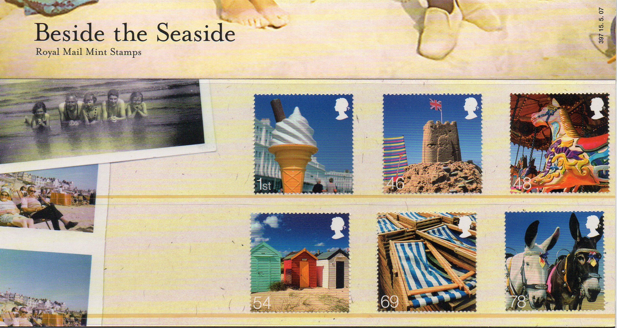 2007 Beside the Seaside Stamps Presentation Pack No. 397