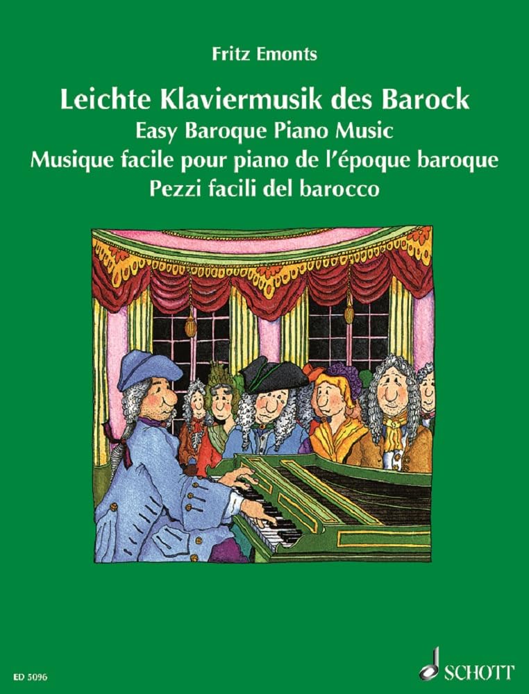 Easy Baroque Piano Music: Nouvelle édition aufmentée. piano.