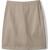 Lands' End School Uniform Girls Blend Chino Skort Top of Knee