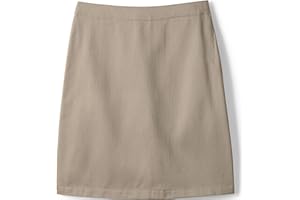 Lands' End School Uniform Girls Blend Chino Skort Top of Knee