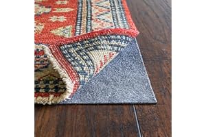 RUGPADUSA - RugPro - 7'x10' - 1/16" Thick - Felt and Rubber - Ultra Slim Non-Slip Rug Pad - Perfect for High Traffic Areas and Entryways, Many Custom Sizes