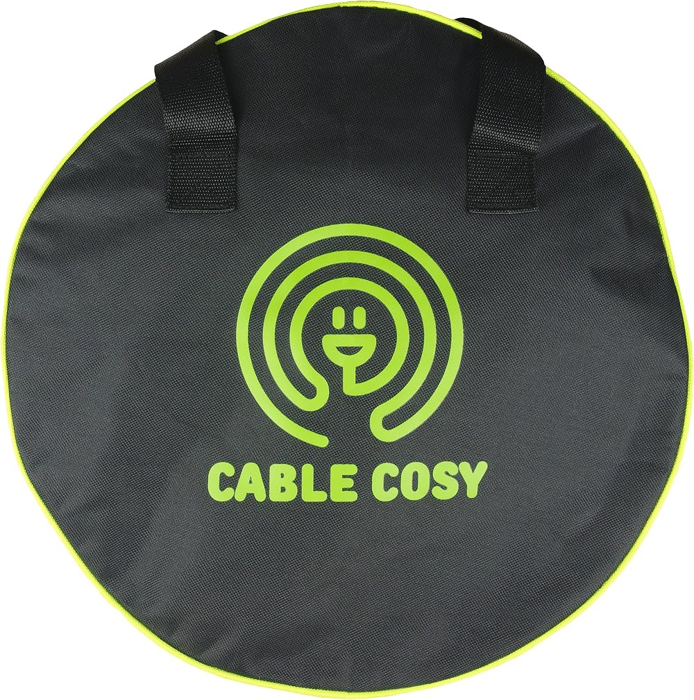Luigi's Cable Storage Bag 40cm Diameter Round Tidy Carrier Caravan EV Cables
