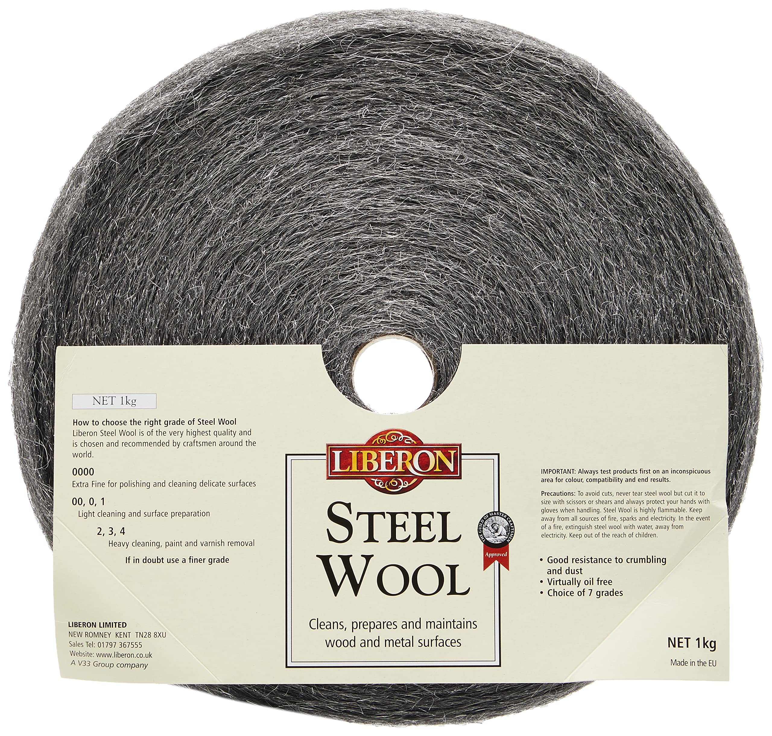 Liberon Steel Wool Grade 3 1kg