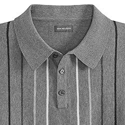 Van Heusen Men's Short Sleeve Temp Control Polo