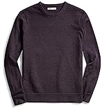 Goodthreads Men's Crewneck Merino Sweater, Purple