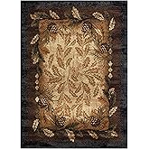 Mayberry Rug SVA1082 2'3"x3'3" Oak Ridge Brown Area Rug