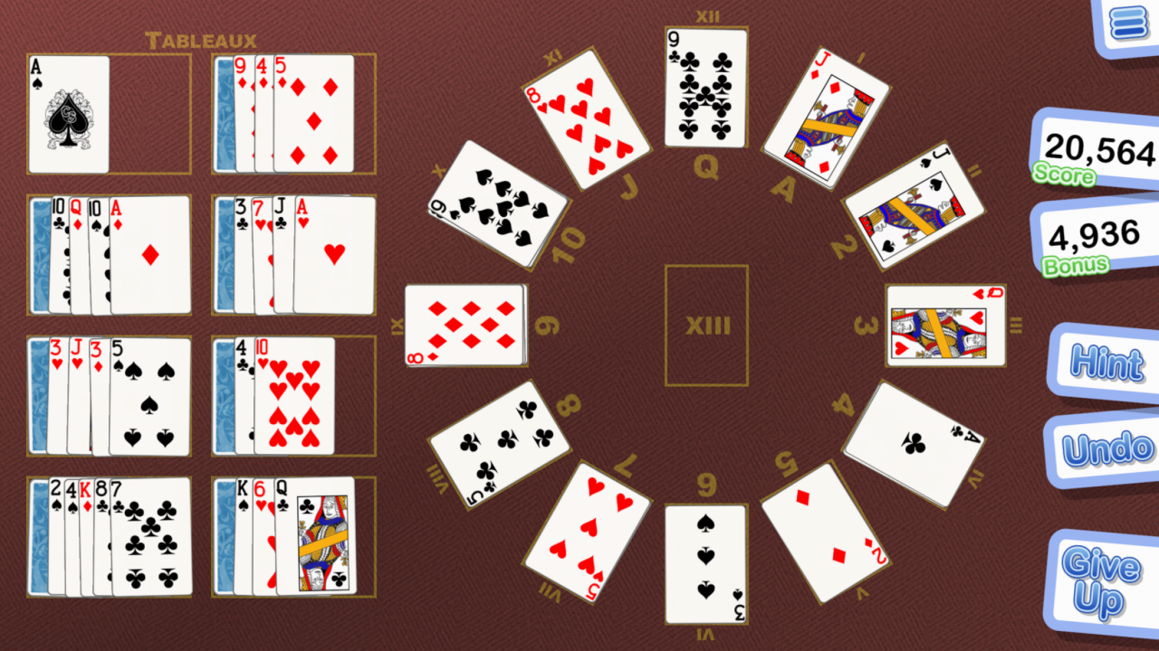 Crystal Grandfather Clock Solitaire Appstore for Android