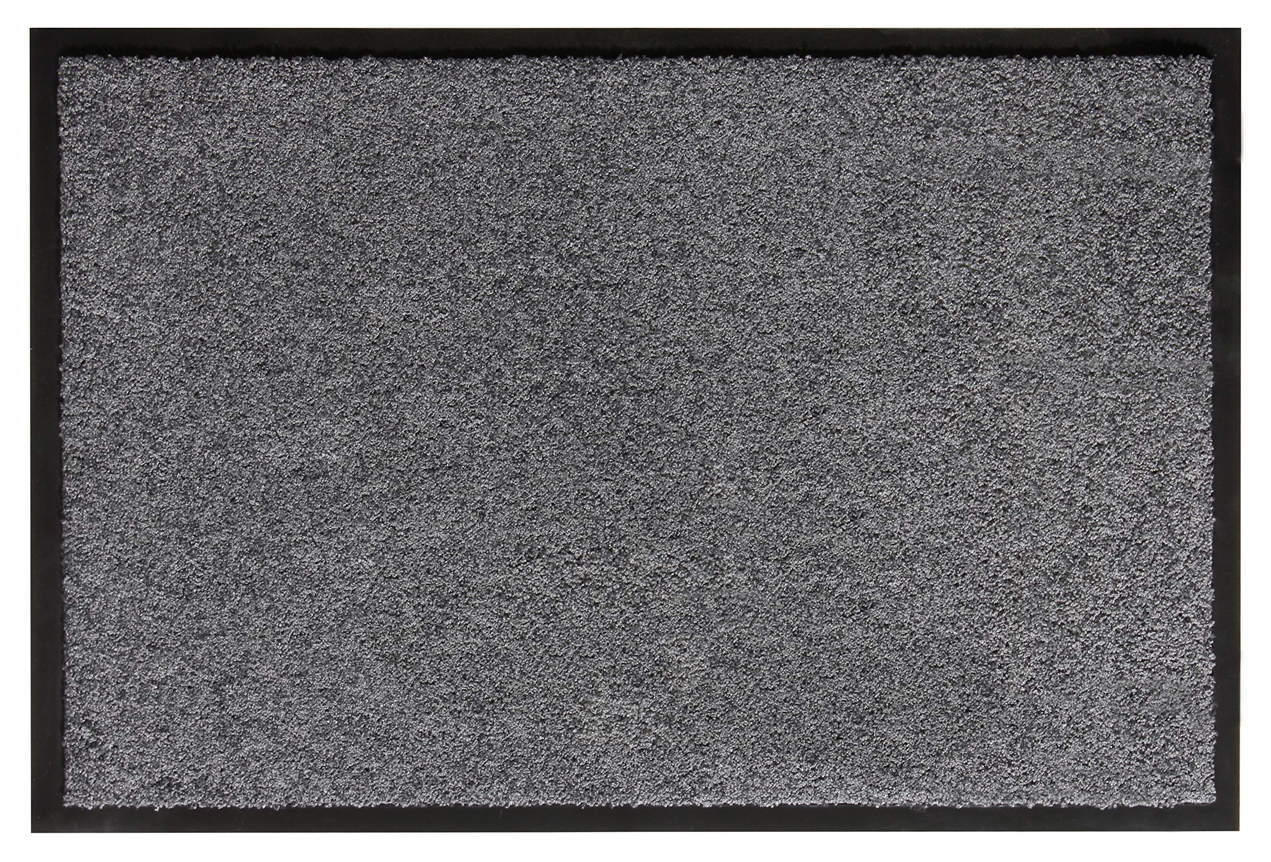 andiamo Dirt Trapper Mat for Entrance Area, Indoor and Outdoor Doormat, Floor Mat, grey, 60 x 90 cm