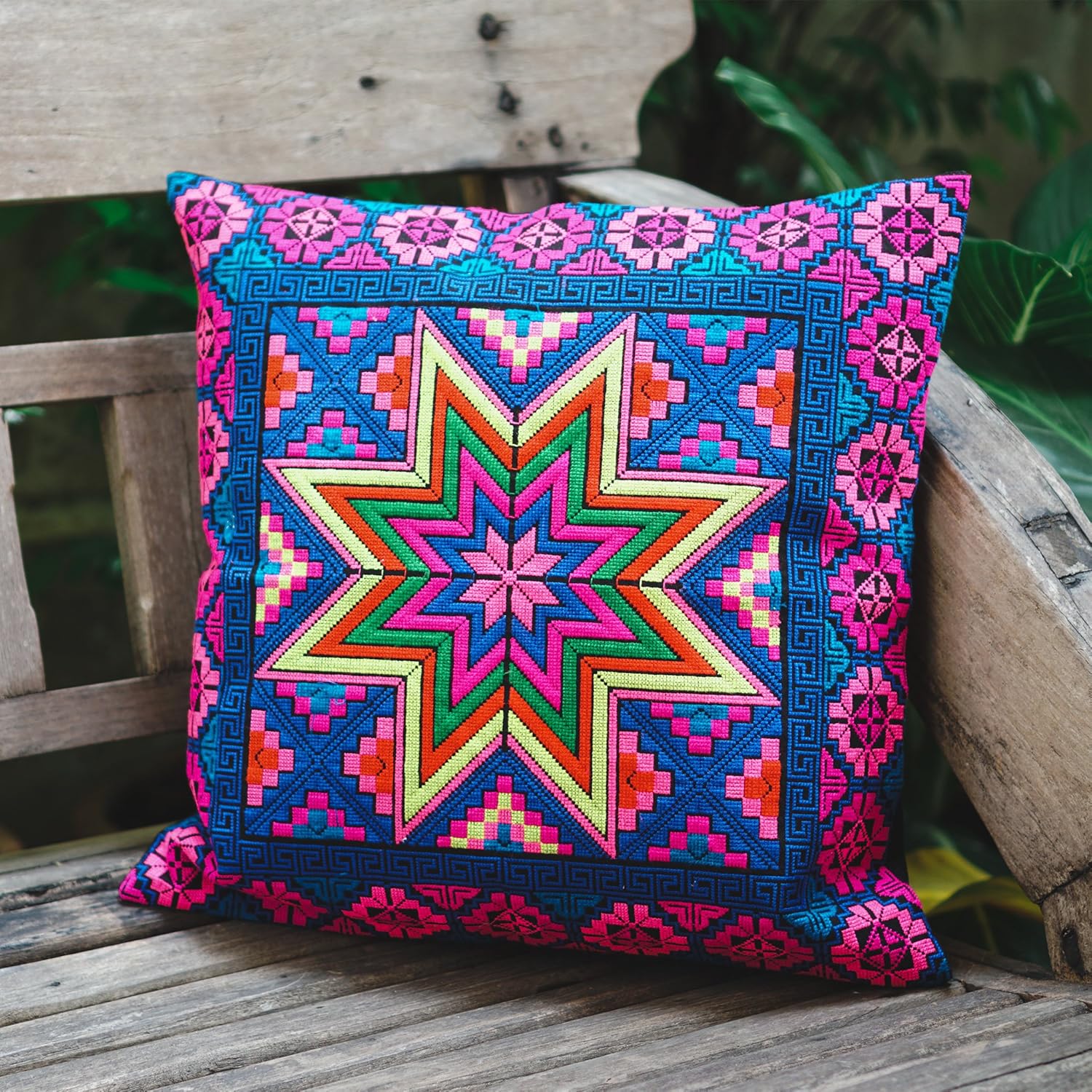 hmong pillow covers