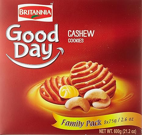 Britannia Good Day Cashew Cookies 