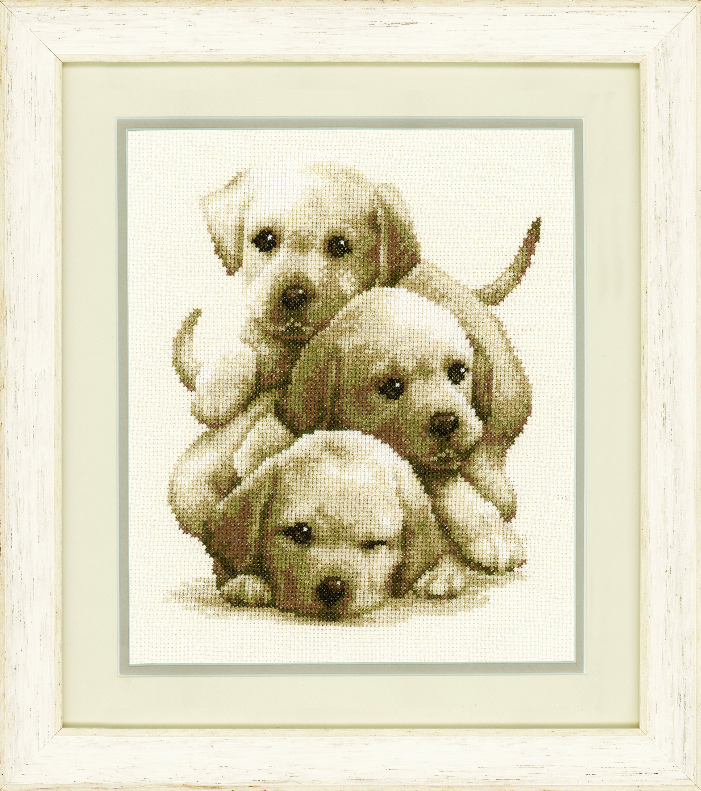 Vervaco 1-Piece LABRADOR Puppies