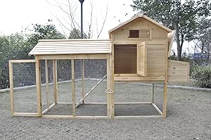 Amazon.com Chicken Poultry Cage Hen House Rabbit Hutch 