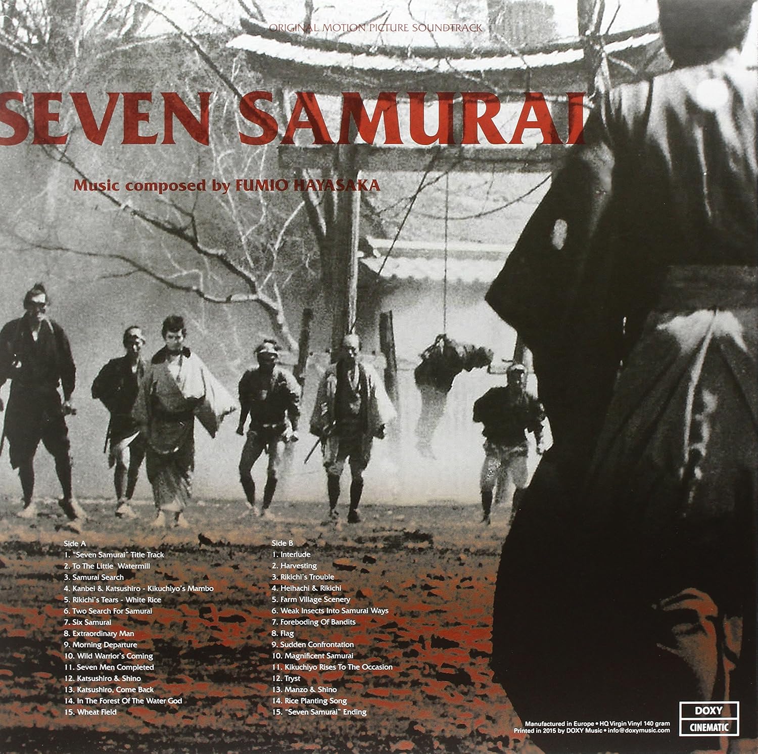 Hayasaka Fumio Seven Samurai Original Soundtrack Amazon Com Music