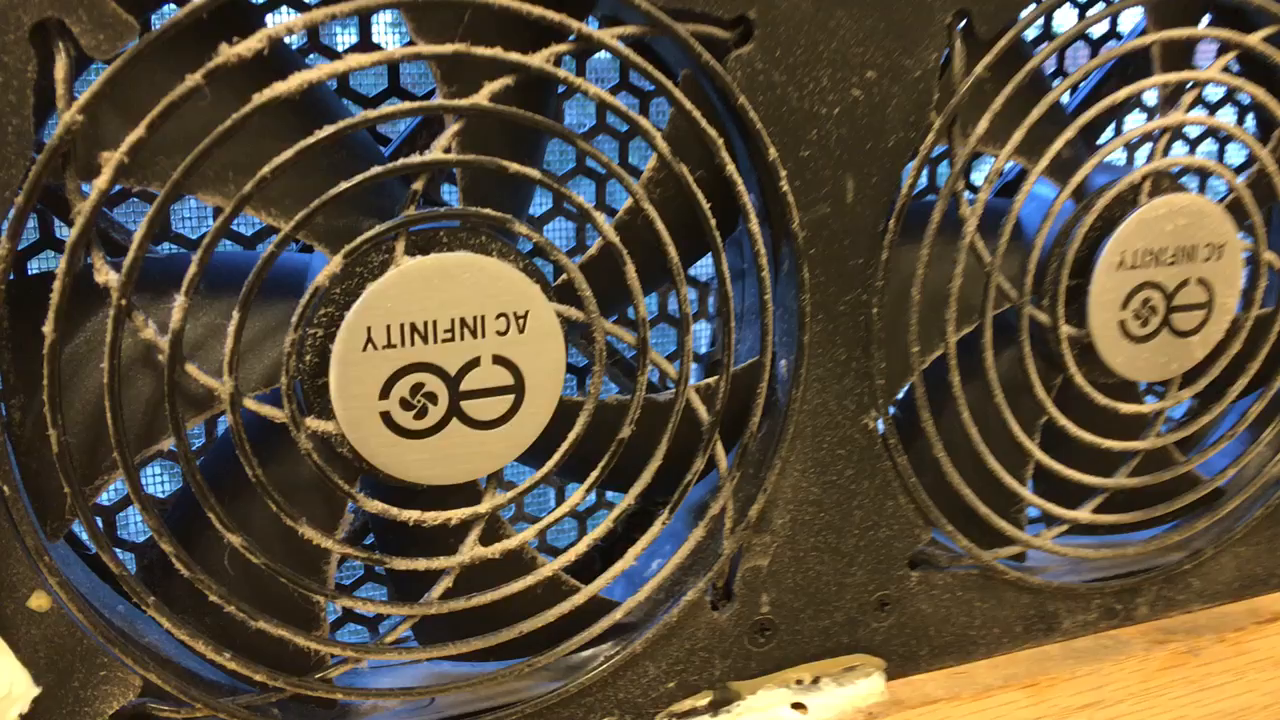 AC Infinity AIRPLATE S7, Quiet Cooling Fan System 12" with