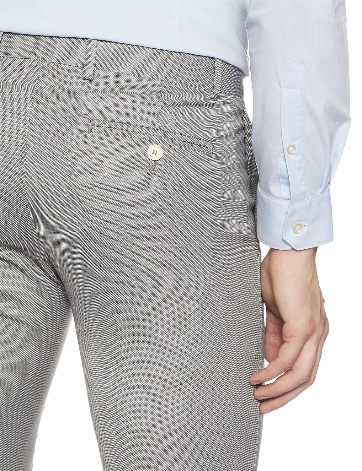 blackberrys men's skinny fit formal trousers