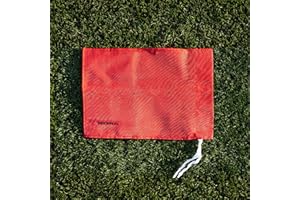 QUICKPLAY Spare Corner Flags - Set of 4 | Red | Fits Up To 50mm Poles | For Football Pitches