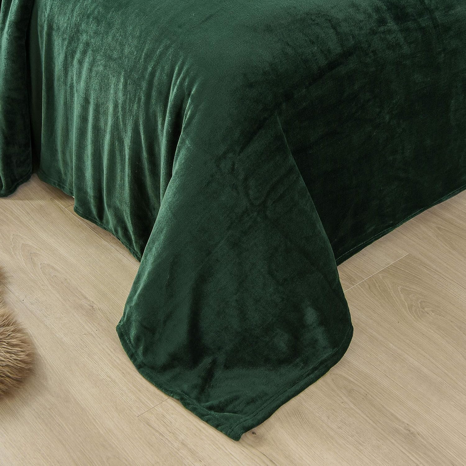 Exclusivo Mezcla Fleece Blanket Double Size for Bed Super Soft and Warm, All Season Use, Cozy, Plush, Lightweight, 230x168 CM - Image 5