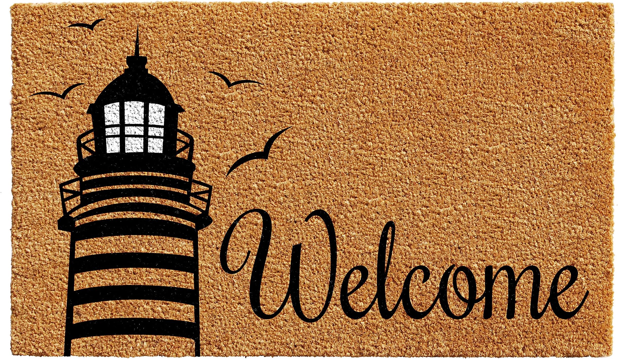 102491729 Lighthouse Welcome Doormat