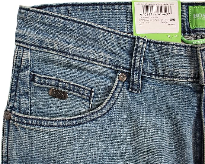 boss jeans green label