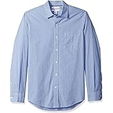 Amazon Essentials Men's Slim-Fit Long-Sleeve Poplin Shirt