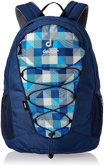 Deuter 25 ltrs Blue Arrowcheck Laptop Backpack (4046051047751)