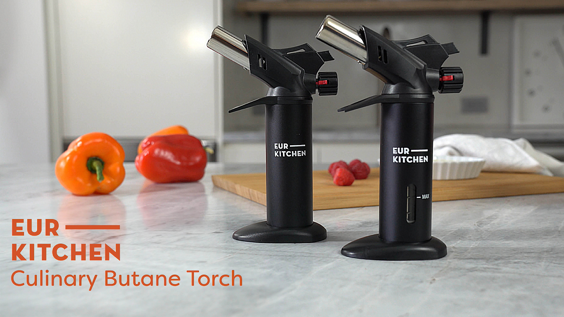 6 EurKitchen+Culinary+Torch+Cooking+Refillable