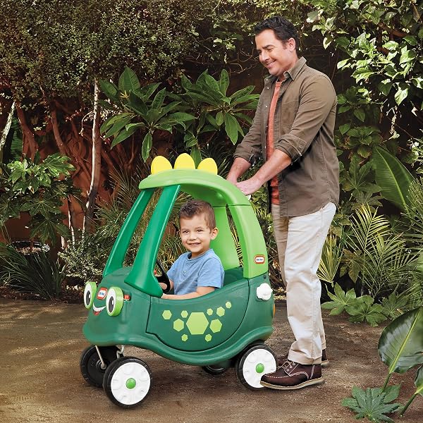 LITTLE TIKES COZY COUPE DINOSAUR – AMAZON EXCLUSIVE LARGE, GREEN